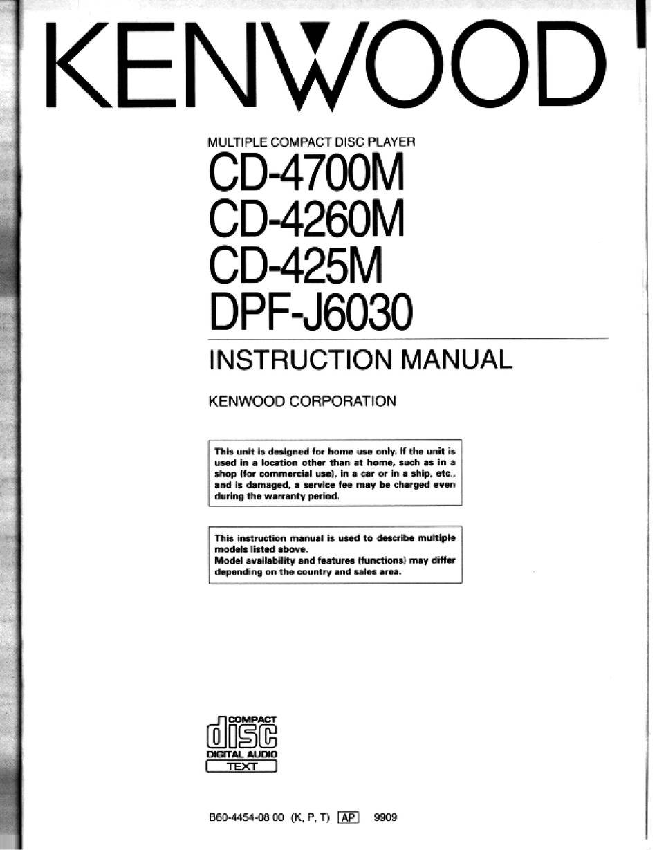 Kenwood CD-425M