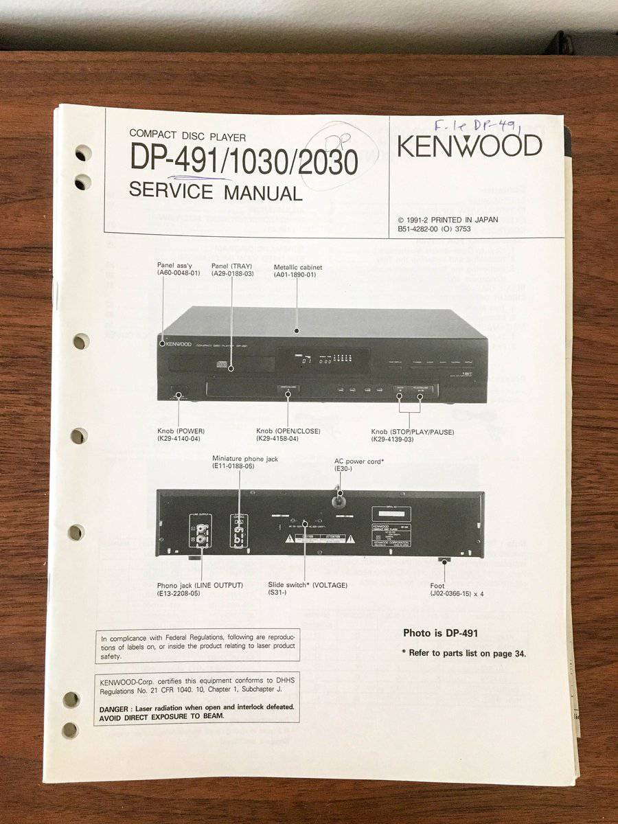 Kenwood DP-1030