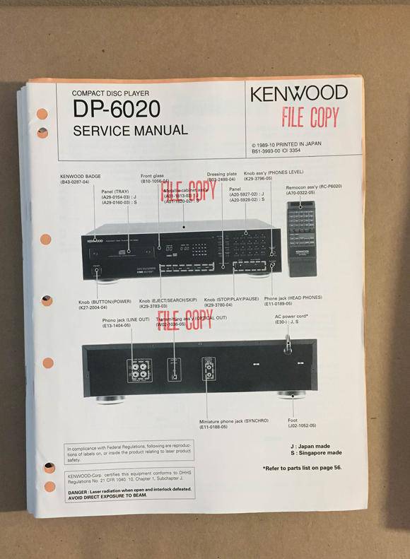 Kenwood DP-6020