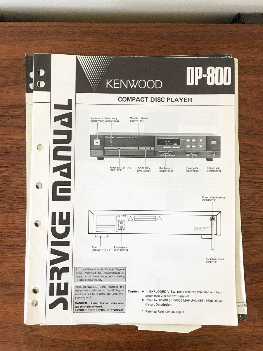 Kenwood DP-800