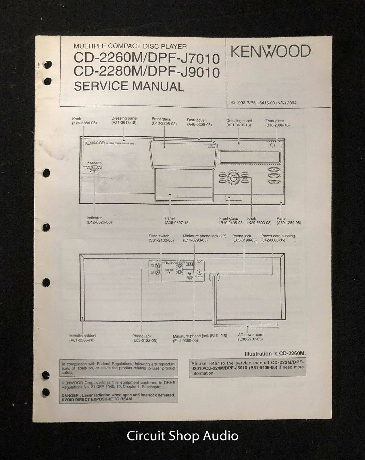 Kenwood DPF-J7010