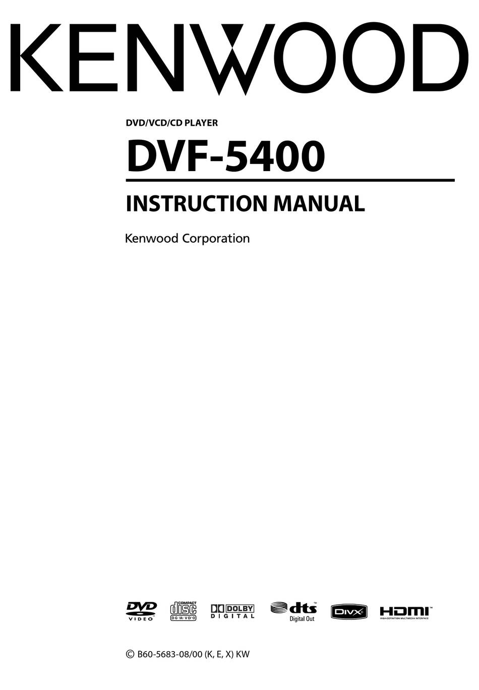 Kenwood DVF-5400