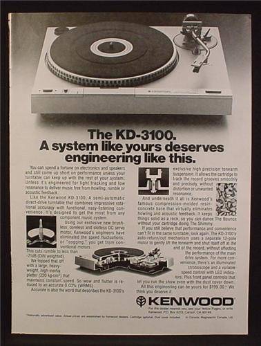 Kenwood KD-3100