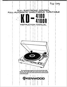 Kenwood KD-4100 R