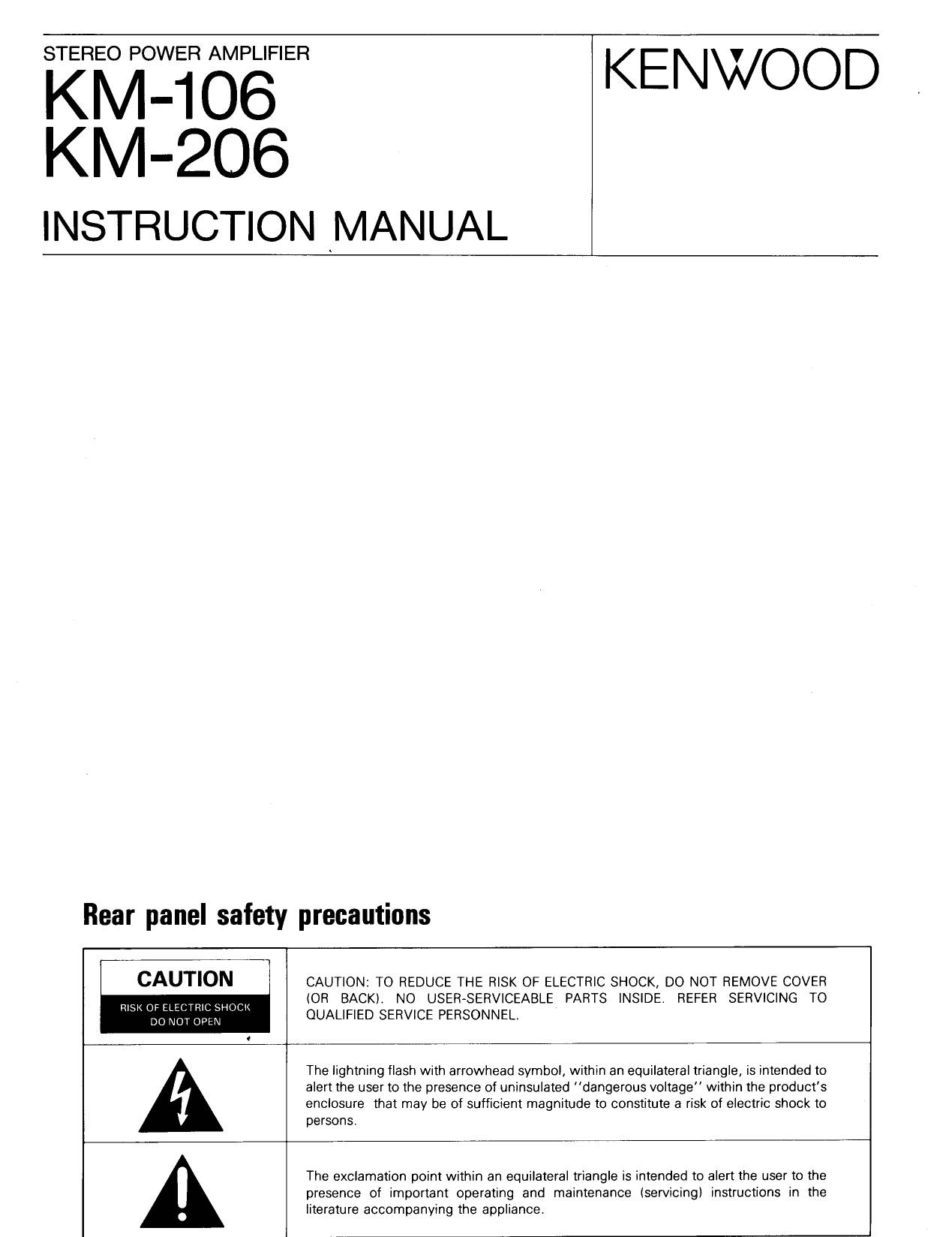 Kenwood KM-206