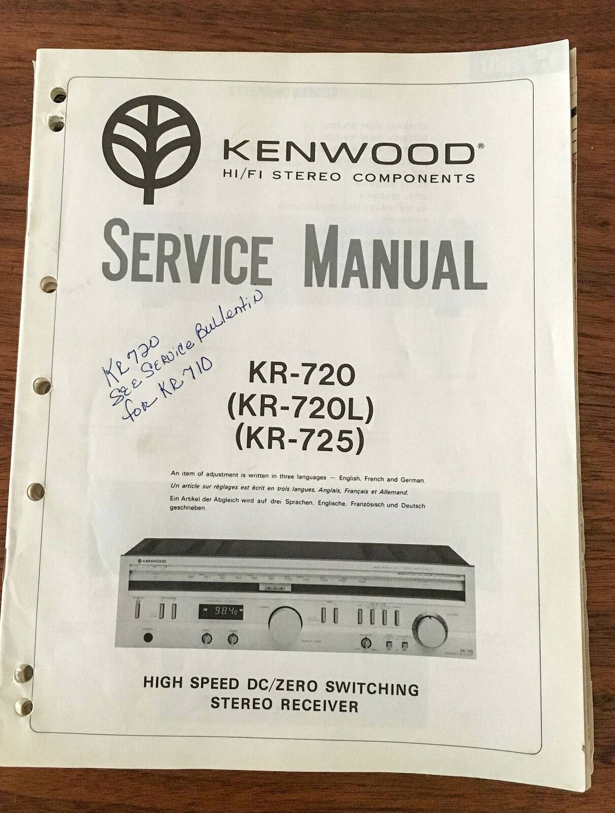 Kenwood KR-725