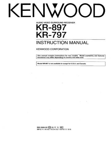 Kenwood KR-797