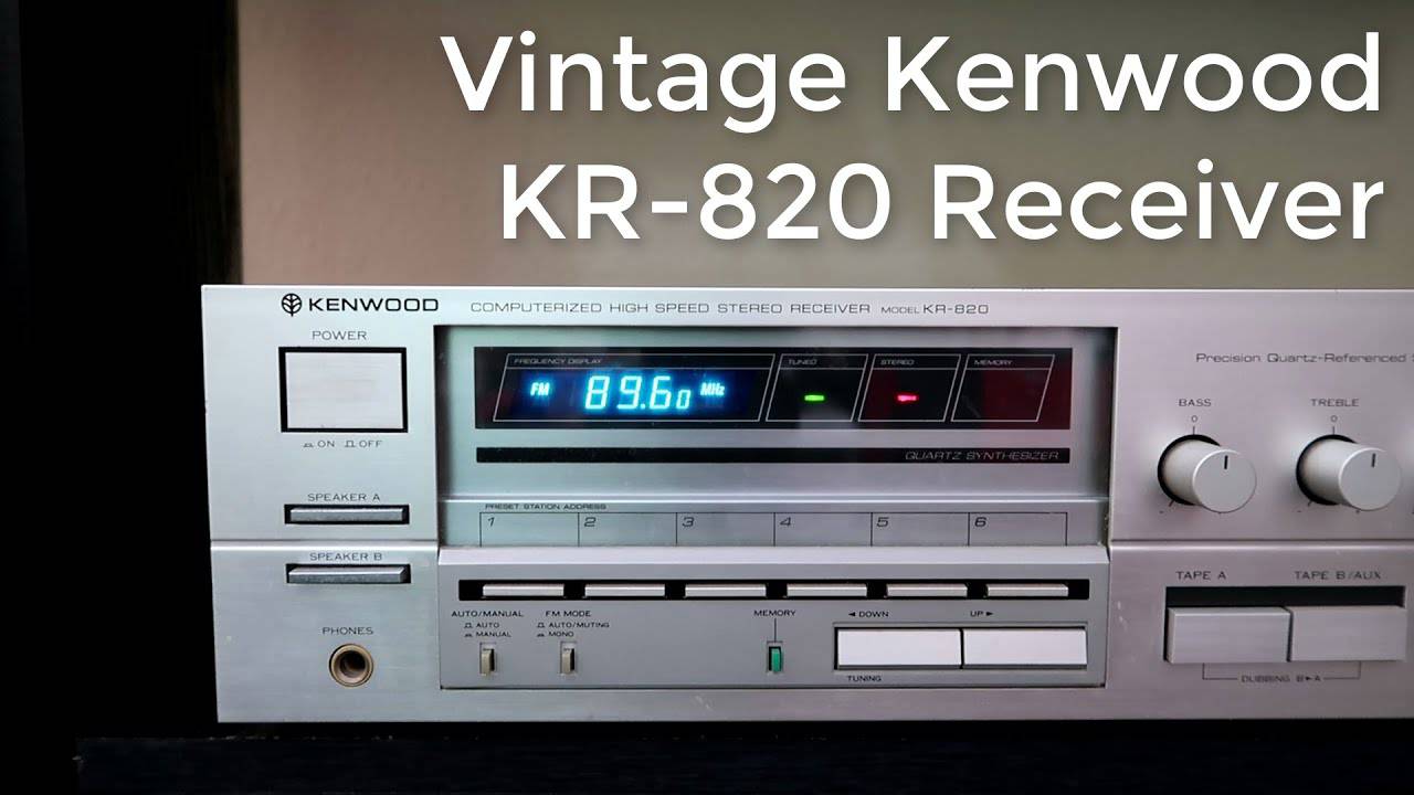 Kenwood KR-820