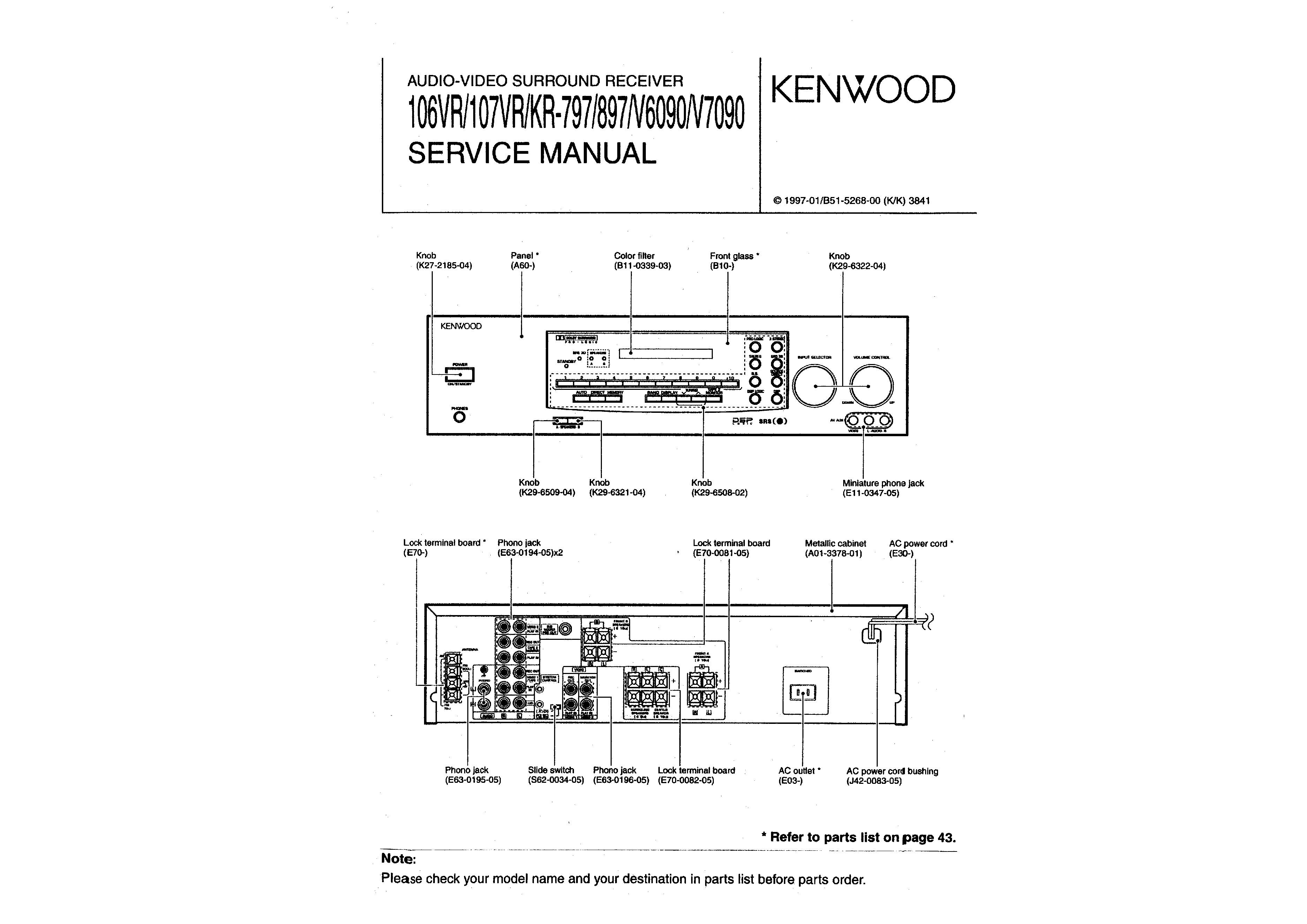 Kenwood KR-V6090