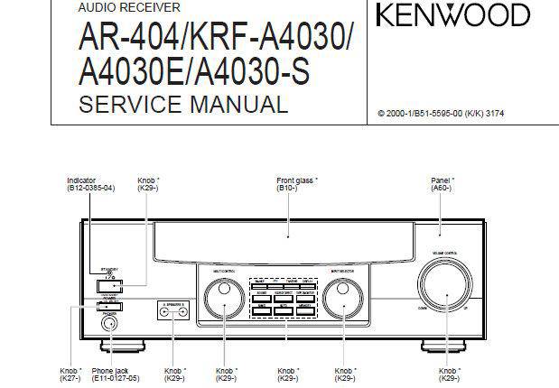 Kenwood KRF-A4030