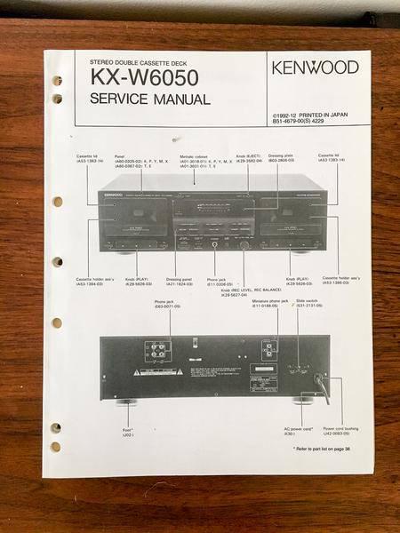 Kenwood KX-W6050