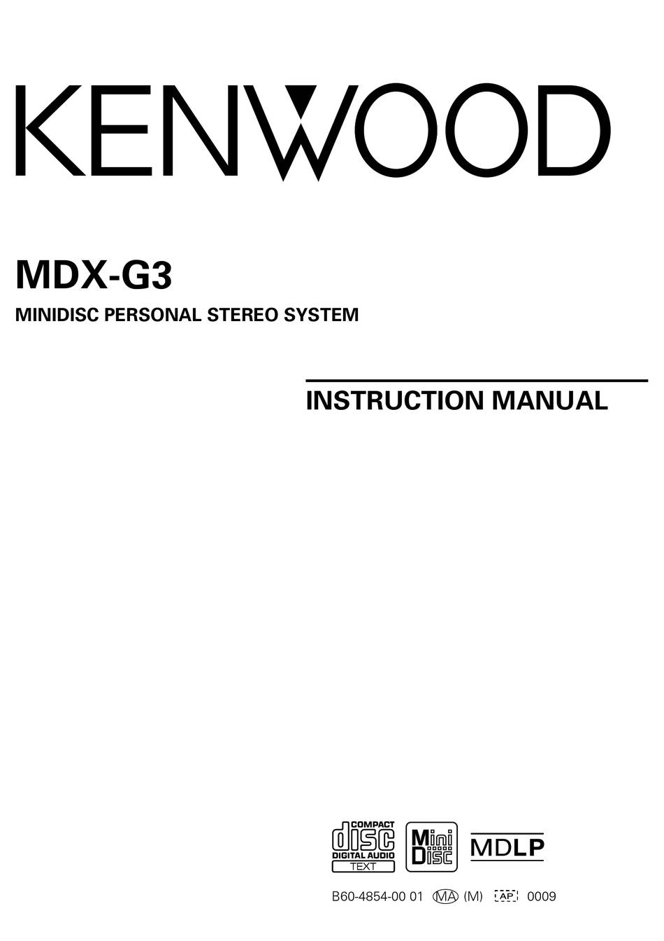 Kenwood MDX-G1