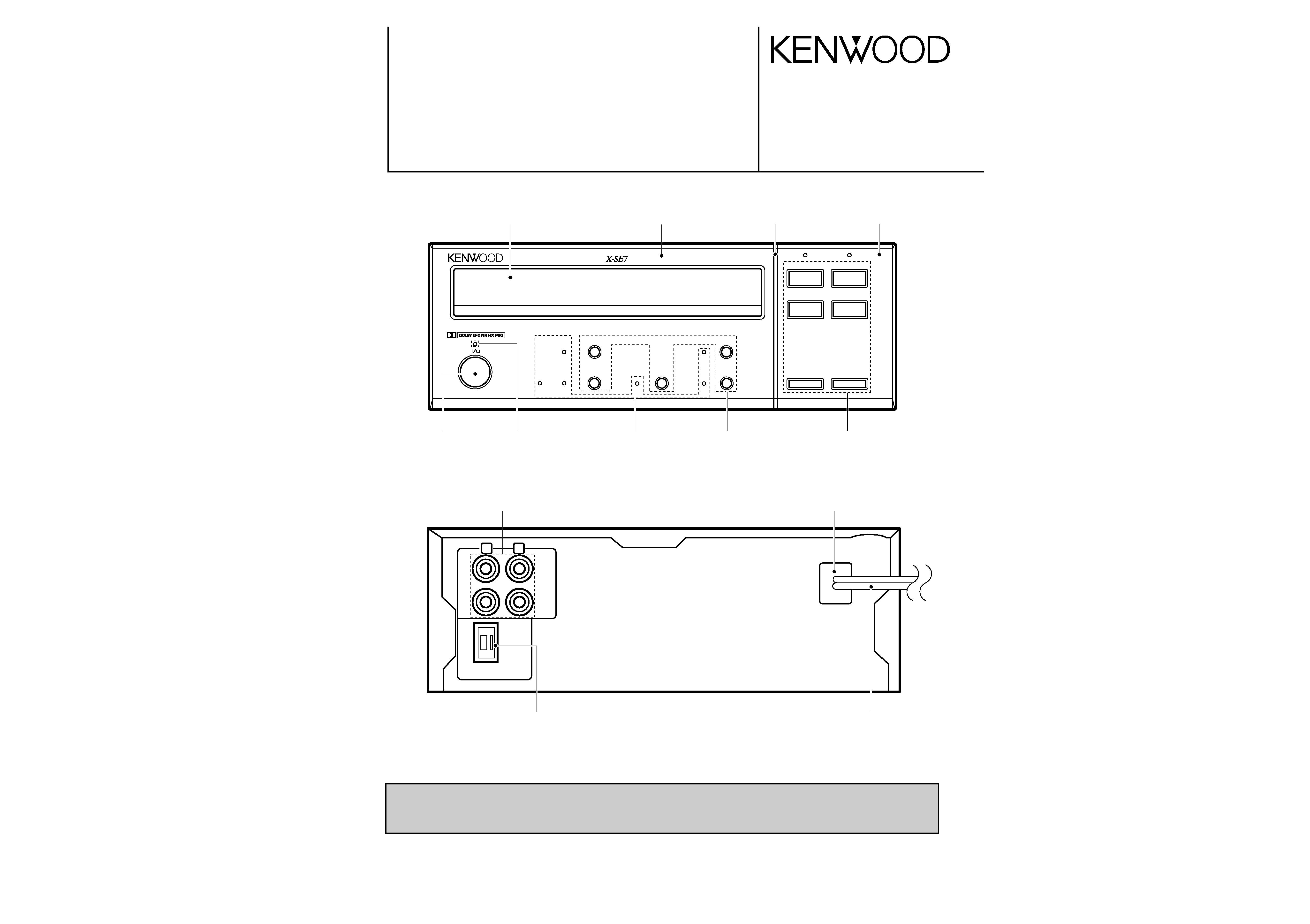 Kenwood X-SE9