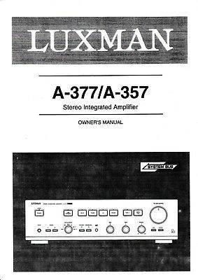 Luxman A-377