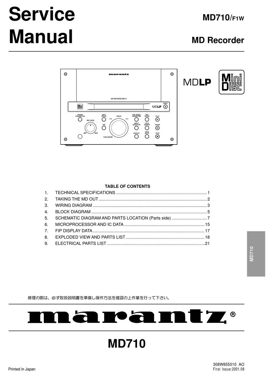 Marantz MD710