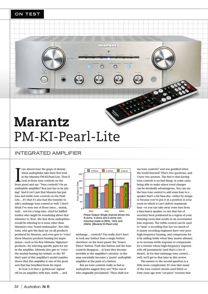 Marantz PM-KI Pearl Lite