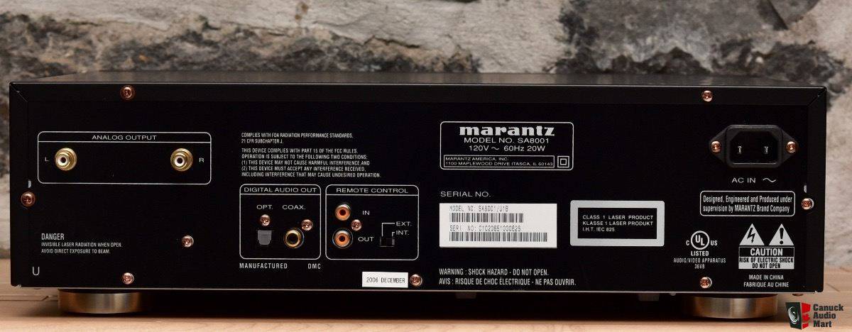 Marantz SA8001