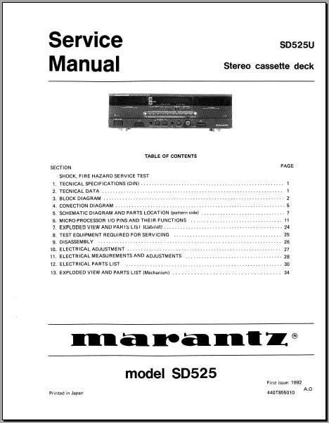 Marantz SD525
