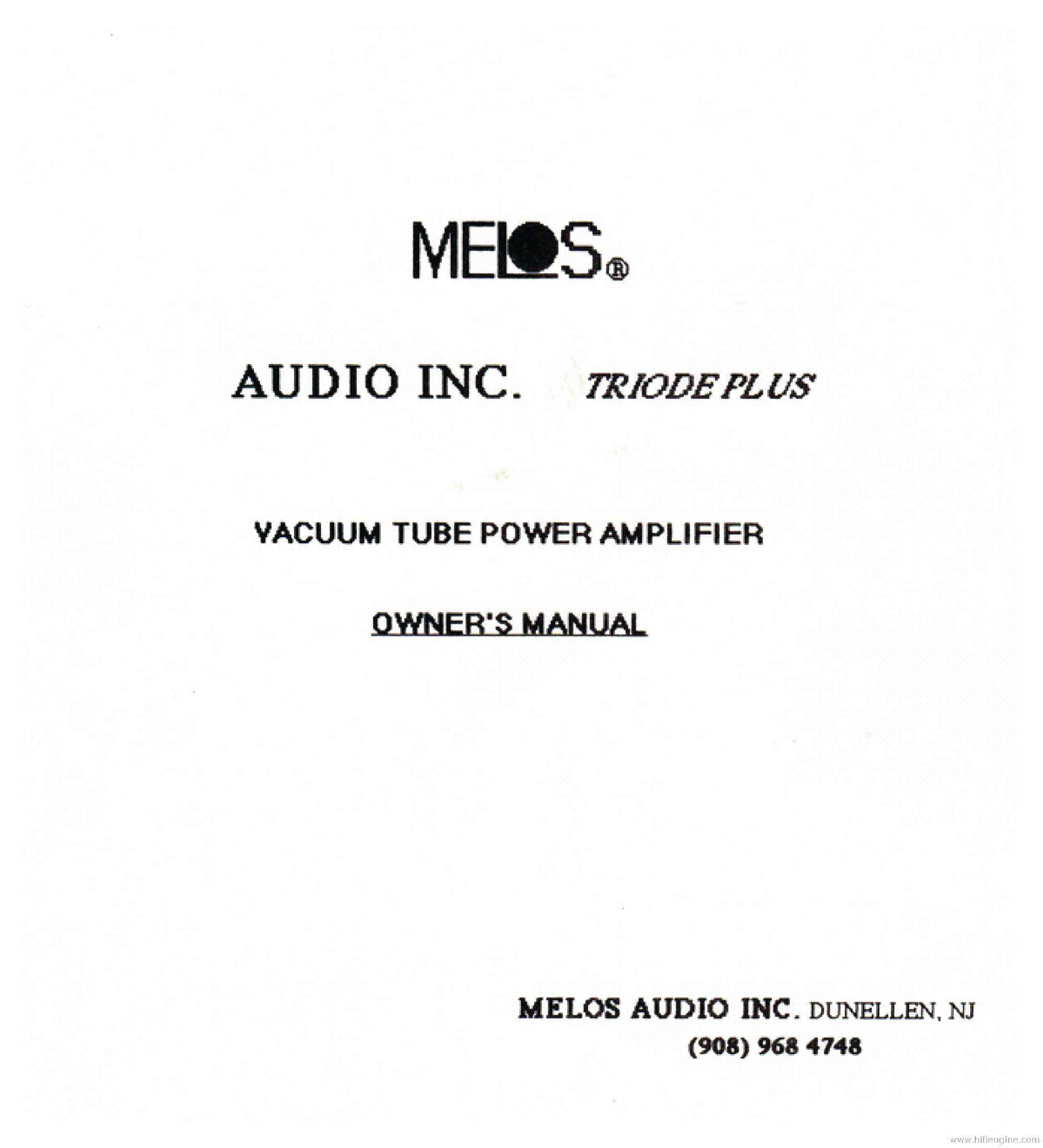 Melos Audio Triode Plus