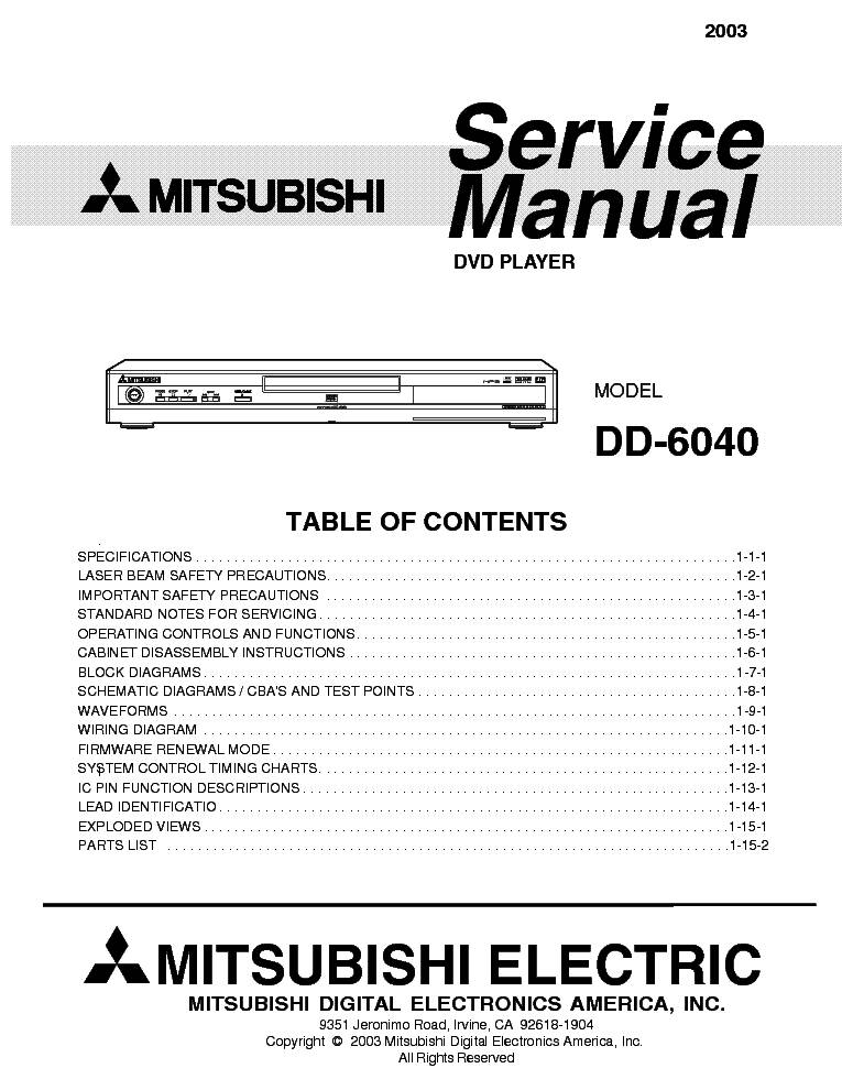 Mitsubishi DD-7040