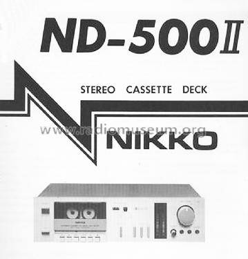 Nikko ND-500