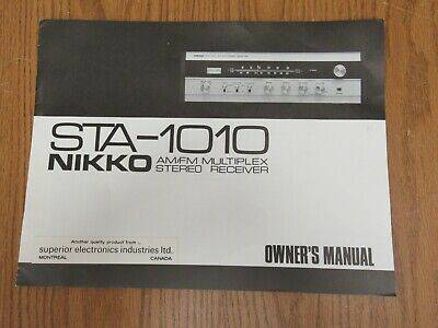 Nikko STA-1010