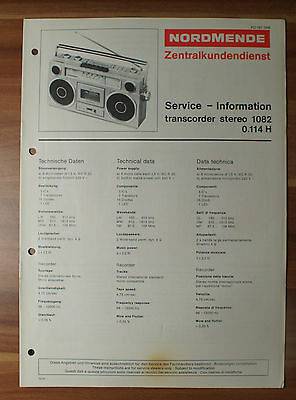 Nordmende Transcorder Stereo 1082