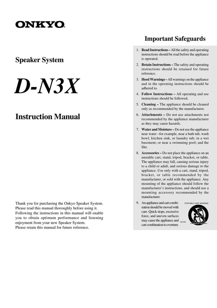 Onkyo D-N3X
