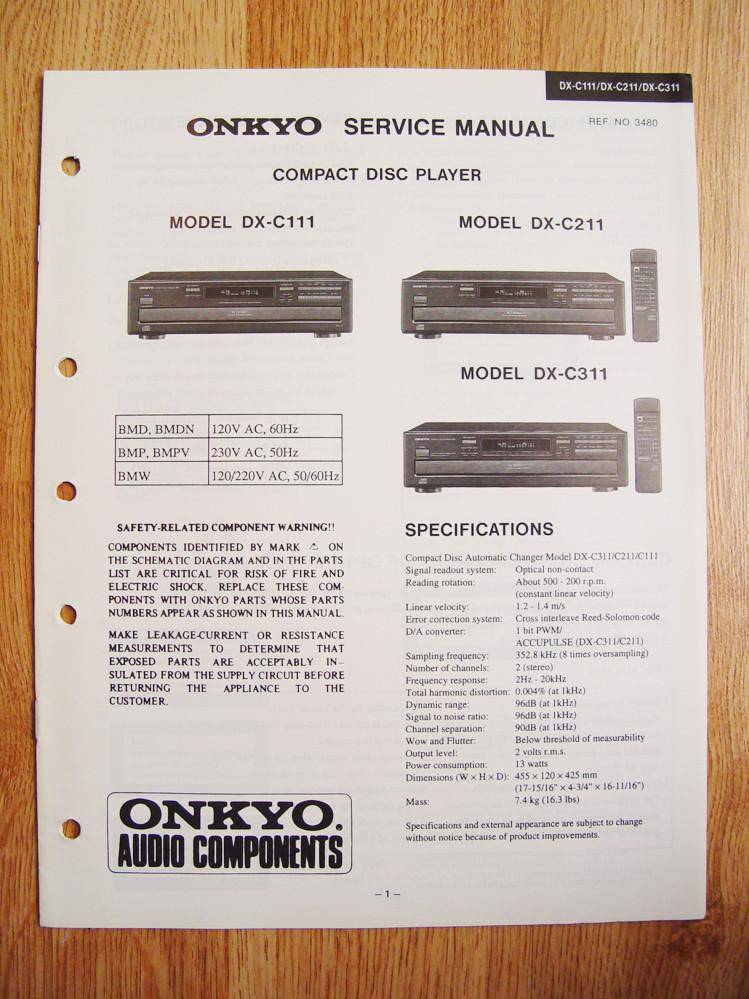 Onkyo DX-C111