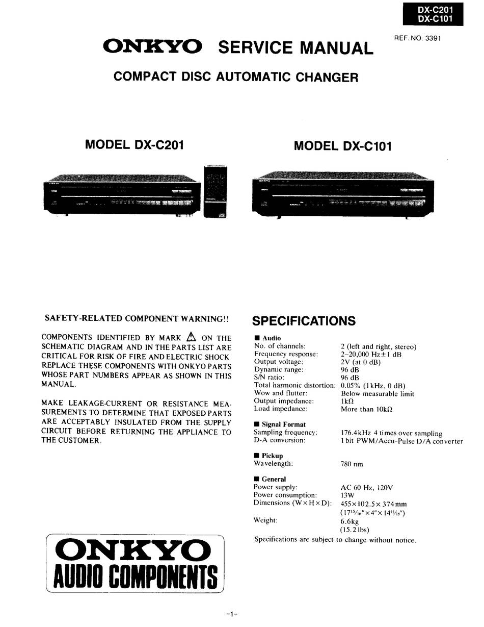 Onkyo DX-C201