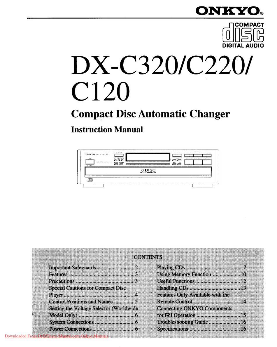 Onkyo DX-C220