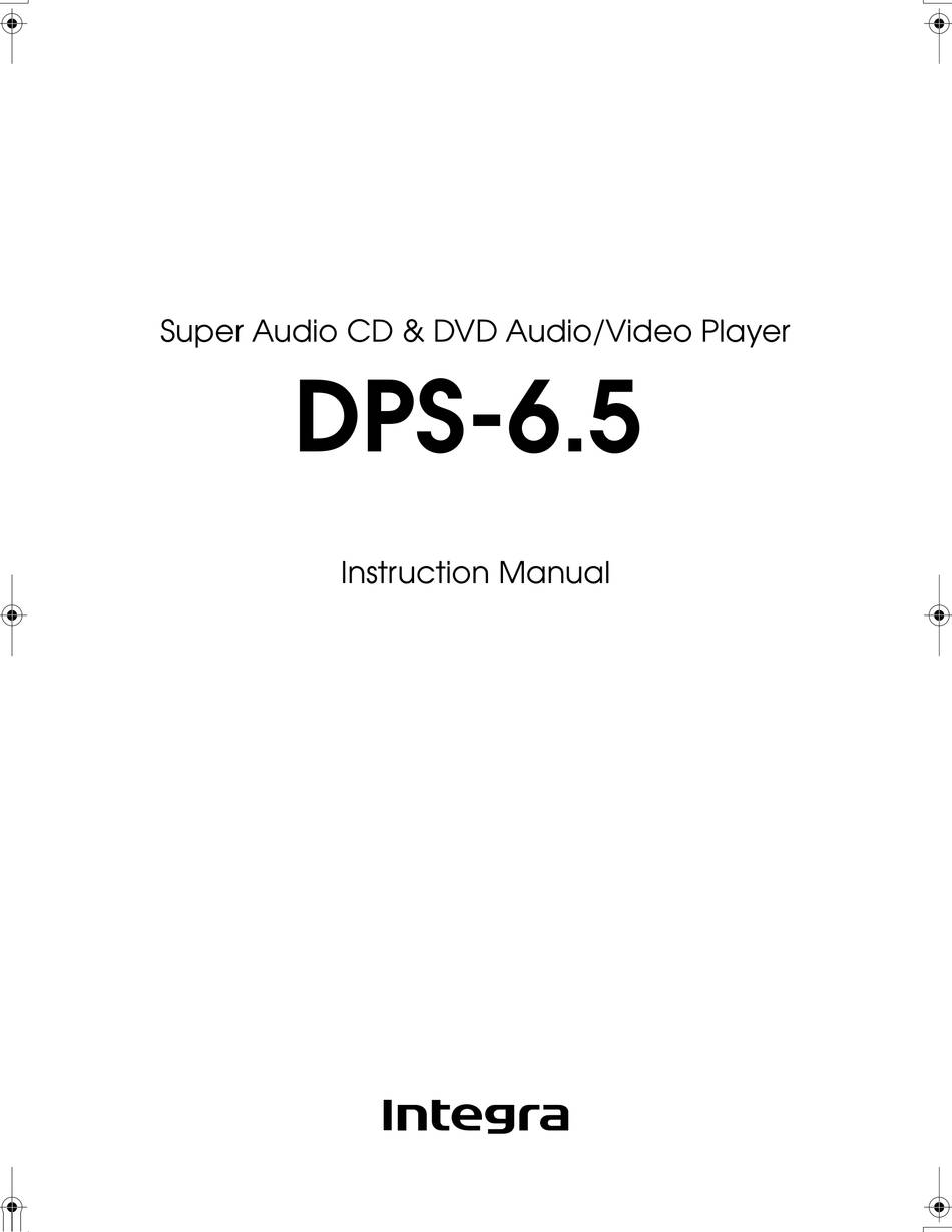 Onkyo Integra DPS-6 (6-5)