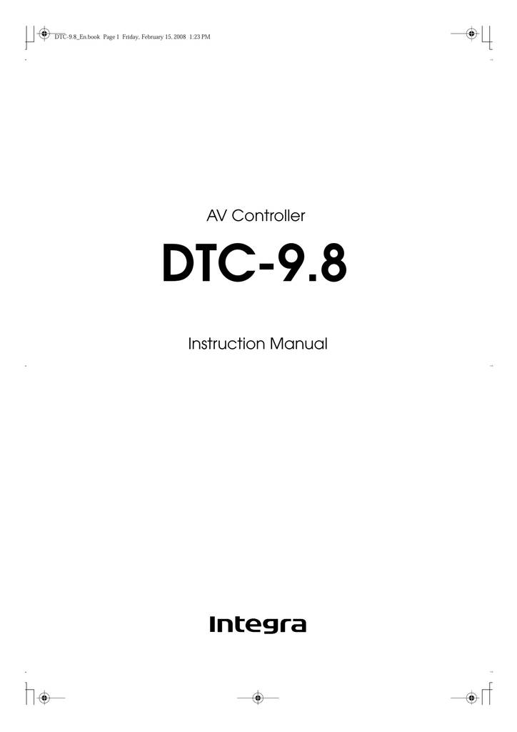 Onkyo Integra DTC-9 (9.8)