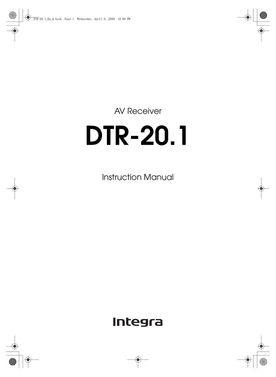 Onkyo Integra DTR-20 (20-1)