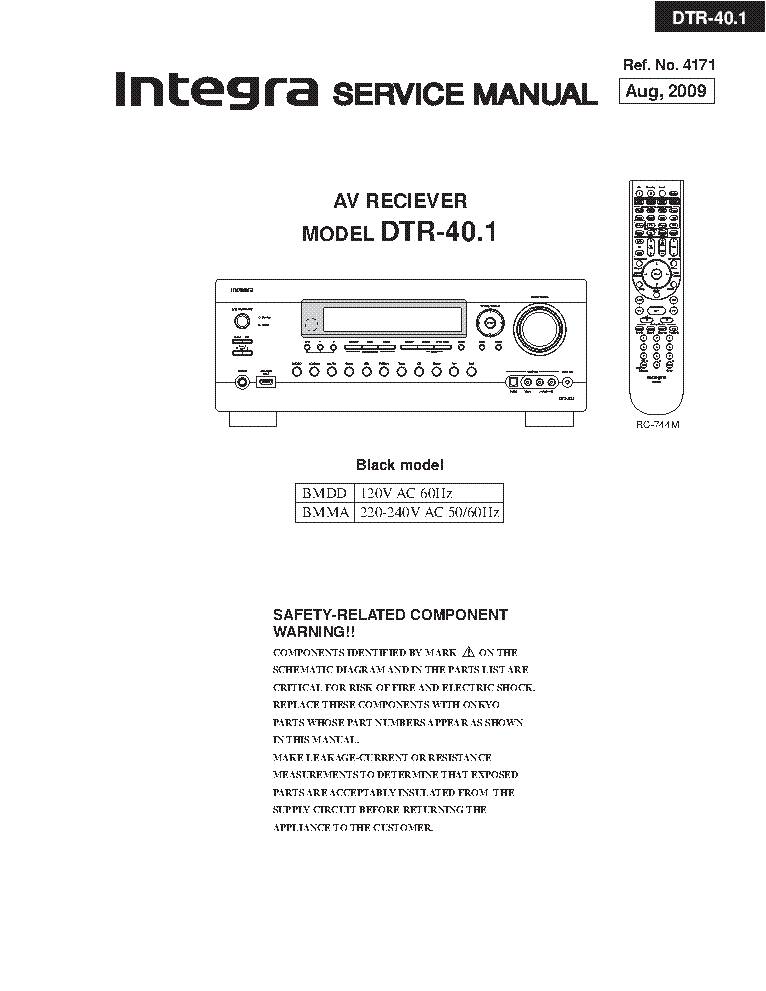 Onkyo Integra DTR-40 (40-1)