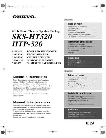 Onkyo SKS-HT520 (SKC-520C)