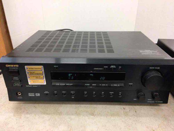 Onkyo TX-DS494 specs, manual & images