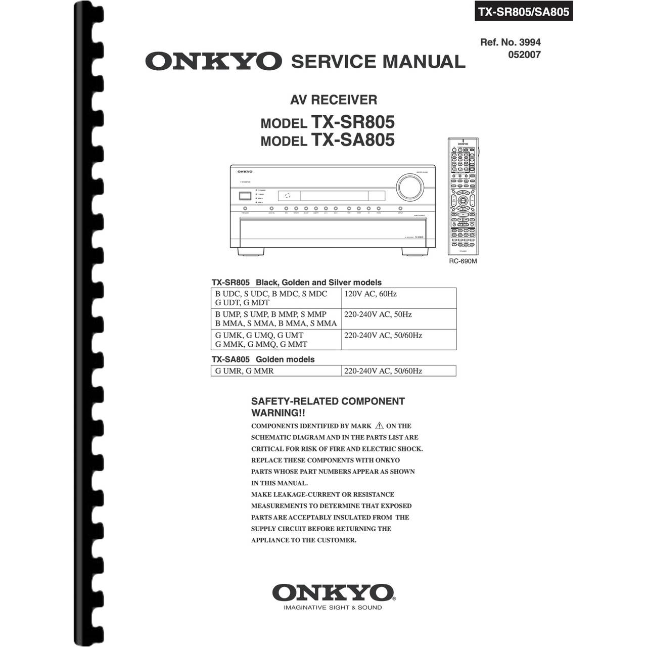 Onkyo TX-SA805