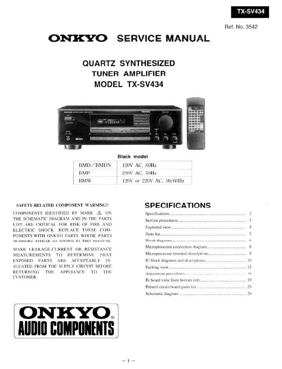 Onkyo TX-SV434