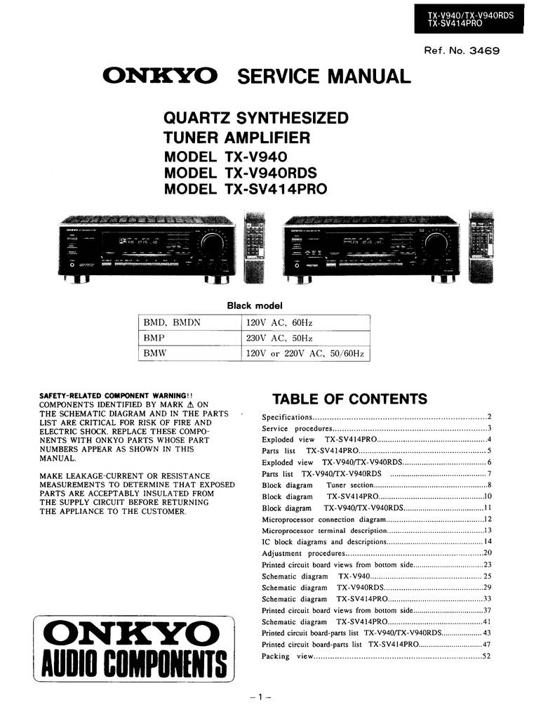 Onkyo TX-V940