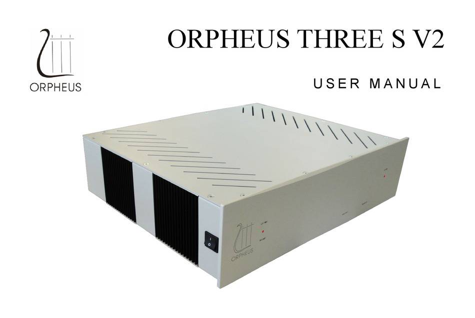 Orpheus Three S