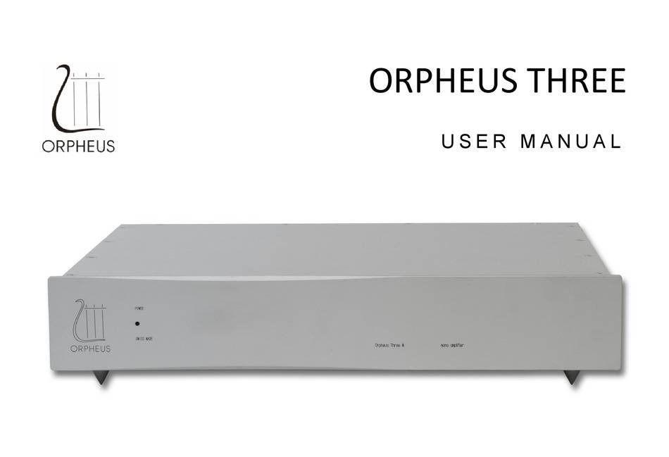 Orpheus Three S