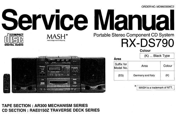 Panasonic RX-DS790