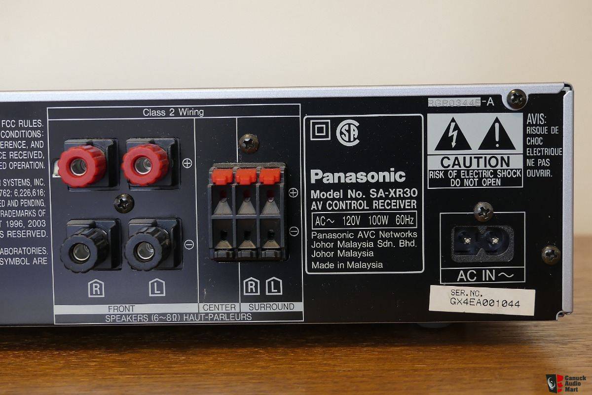 Panasonic SA-XR30