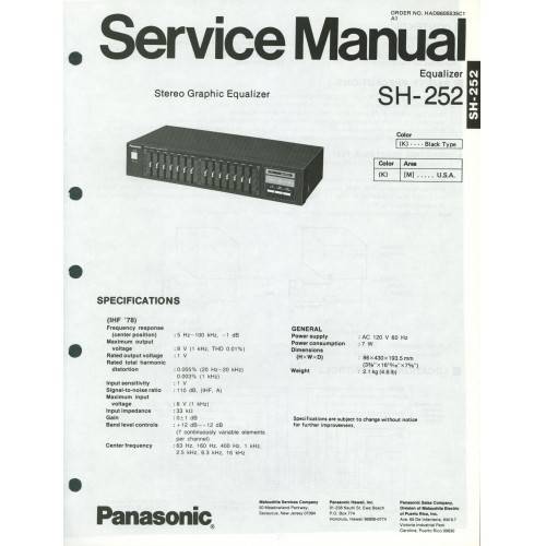 Panasonic SH-252