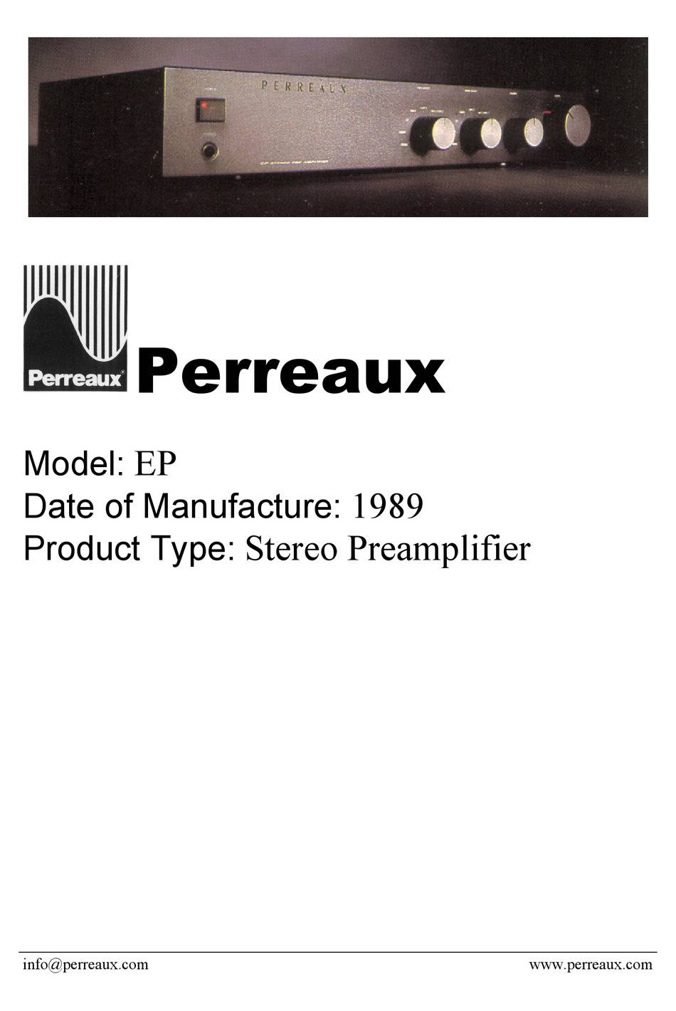 Perreaux Industries EP