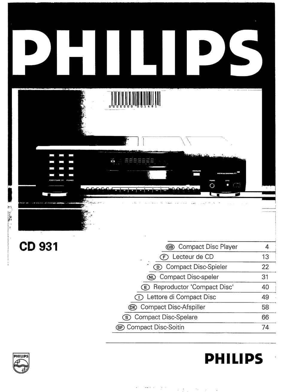 Philips CD931
