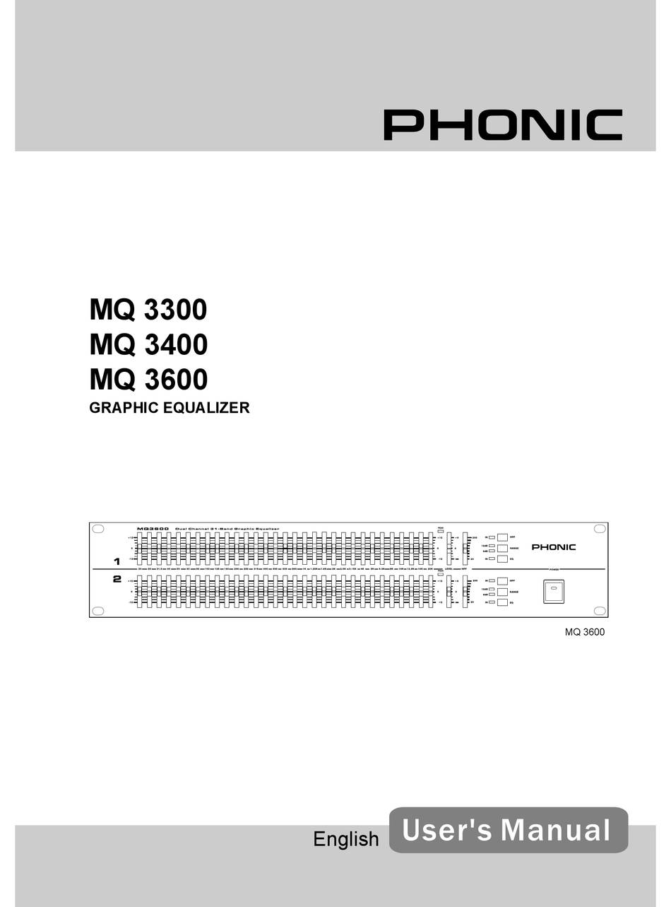 Phonic MQ3300