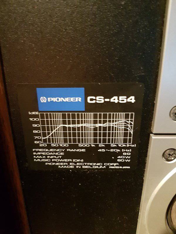 Pioneer CS-454