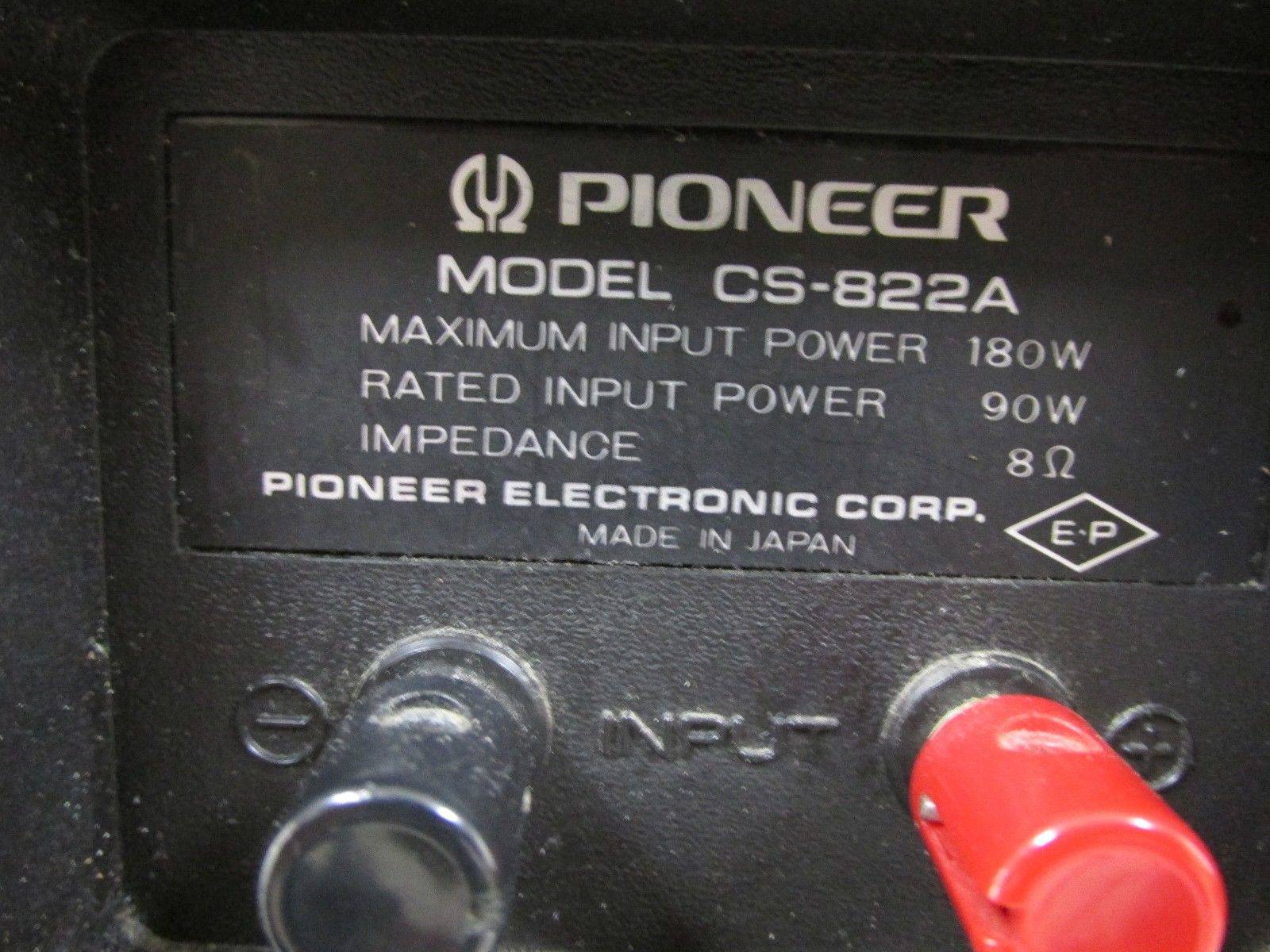 Pioneer CS-822A